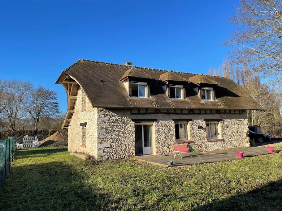 Maison Ancienne Vallee De L'Eure Villa Hardencourt-Cocherel Dış mekan fotoğraf